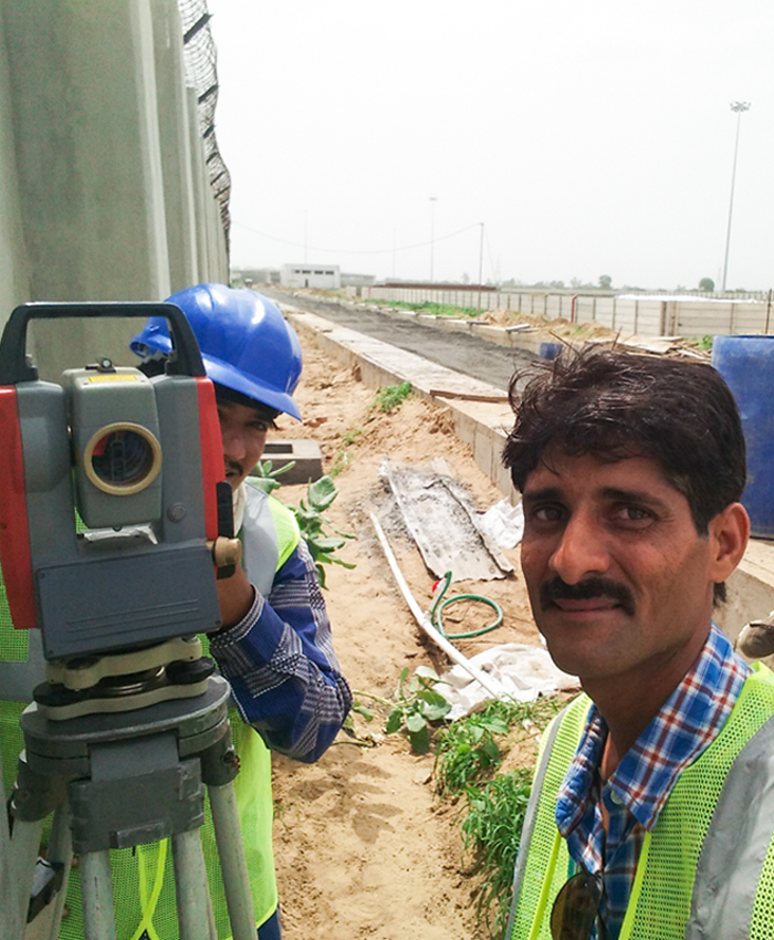 Ahmedabad mega metro switchyard survey